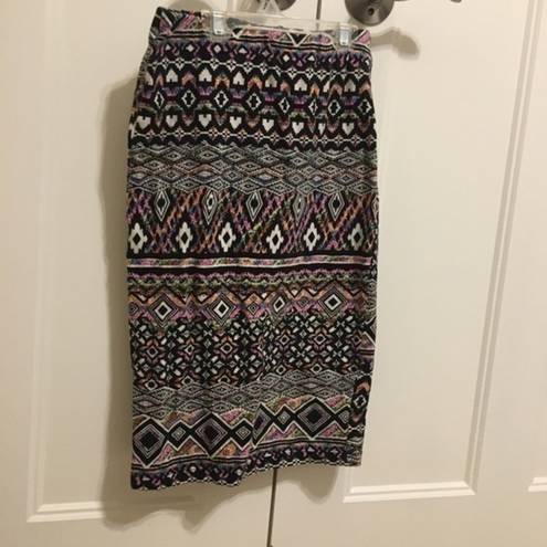 Sans Souci Printed Pencil Skirt size small