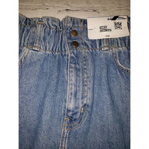 Krass&co Nwt Arizona Jean  Jrs Size 5 MOM Denim Jean Skirt