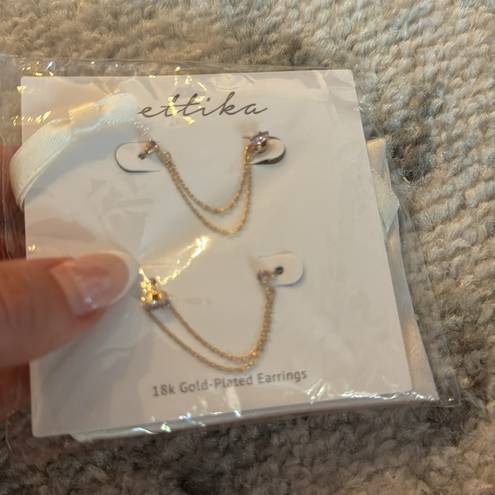 Ettika  Double Piercing Earring