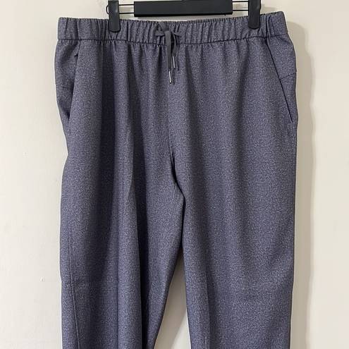 Avia  Heather Grey Performance Material Jogger Pants Size Large