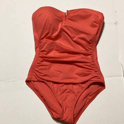 Tommy Bahama New.  coral Swimsuit. Size 6 MSRP $149