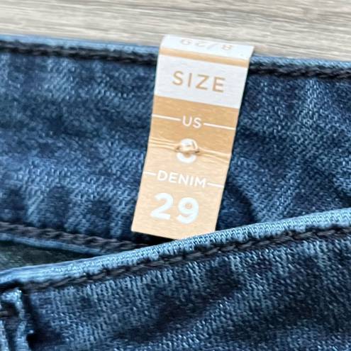 prAna NWT  Women’s Buxton Boyfriend Fit Jeans In Dark Wash Denim Deep Blue | 8/29