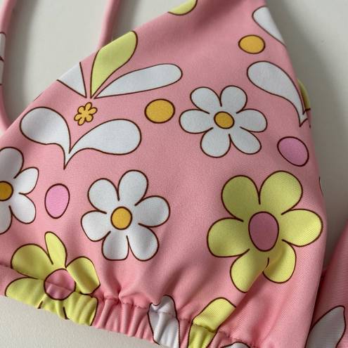 Aurelle Swim  Poppy Pink Floral Bikini