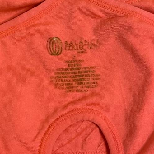 Balance Collection The  Coral Racerback Sports Bra Size Small