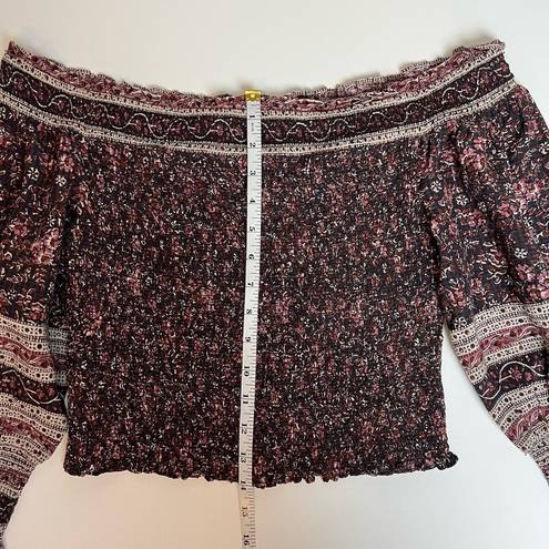 Veronica Beard NWT  Rosalinda Top in‎ Dark Plum Multi