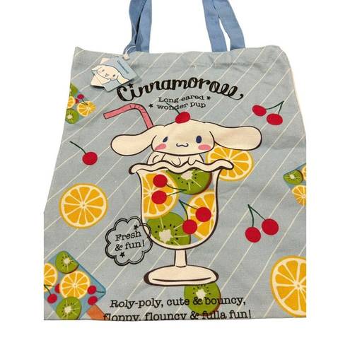  Canvas Tote Bag NWT CINNAMOROLL Sanrio x MINISO Canvas Tote Bag