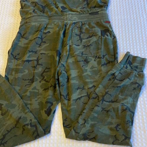 n:philanthropy NEW!  Size XS Britton One-Shoulder Jumpsuit Green Black Camouflage