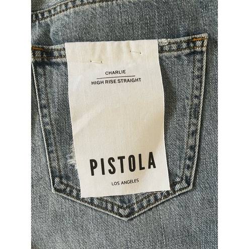 Pistola Charlie High Rise Straight Jeans Size 27