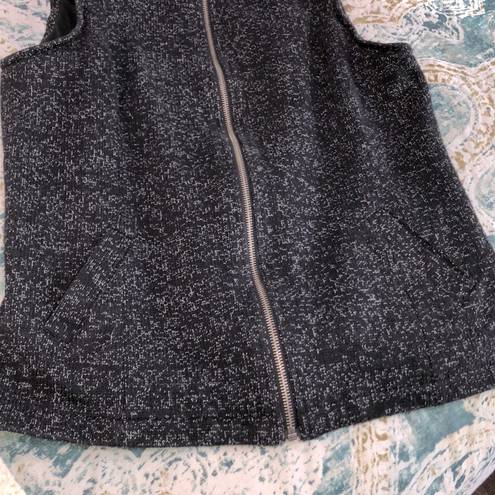 Coldwater Creek  size small black sweater vest