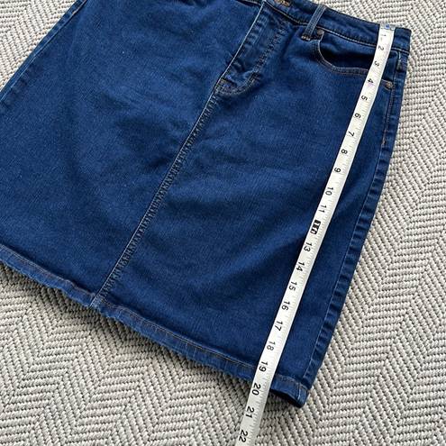 Talbots  jean skirt