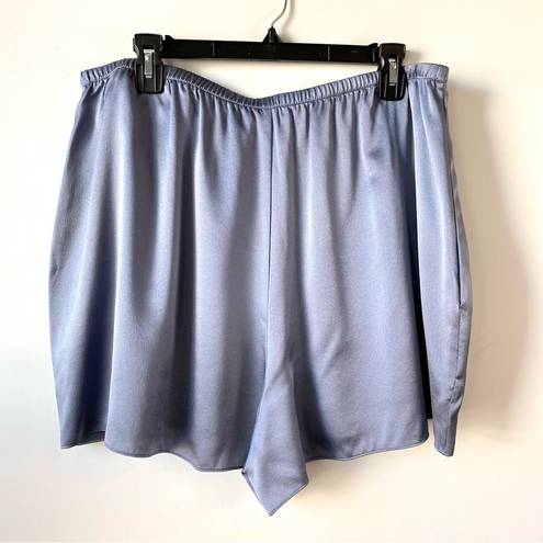 Vince  Silk Pull On Shorts Iris Blue XL