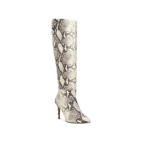 Qupid  The Dasha Snake Print Boot size 6.5 A22