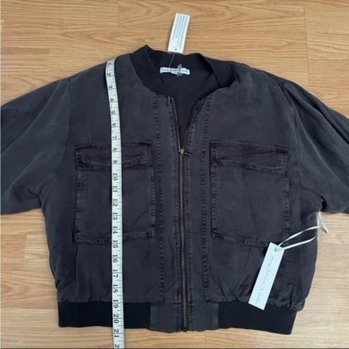 Young Fabulous and Broke  Bomber Jacket Size Medium