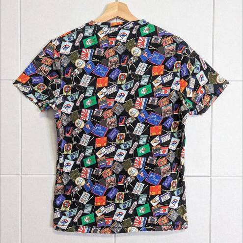 Scotch & Soda  100% cotton Amsterdam stamps pocket t-shirt