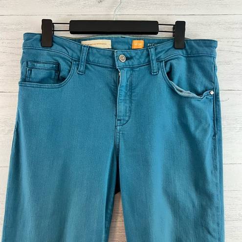 Pilcro  Stet Skinny Fit Teal Hi Rise Jeans Size 32