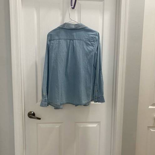 Style & Co  petite large button down