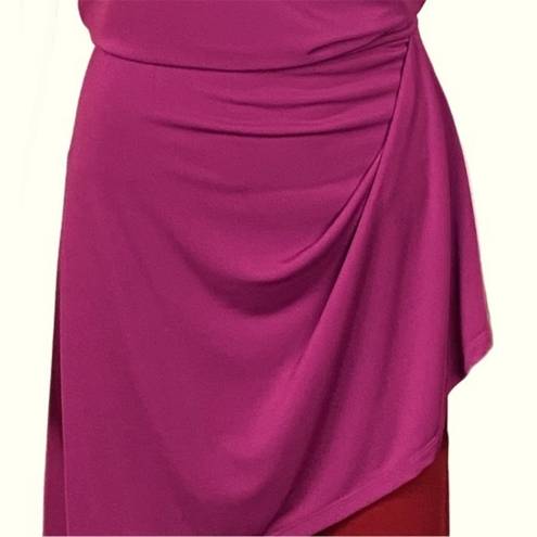 Mulberry NARCISCO RODRIQUEZ for Design Nation-draped  over Burgundy. Medium. NWT