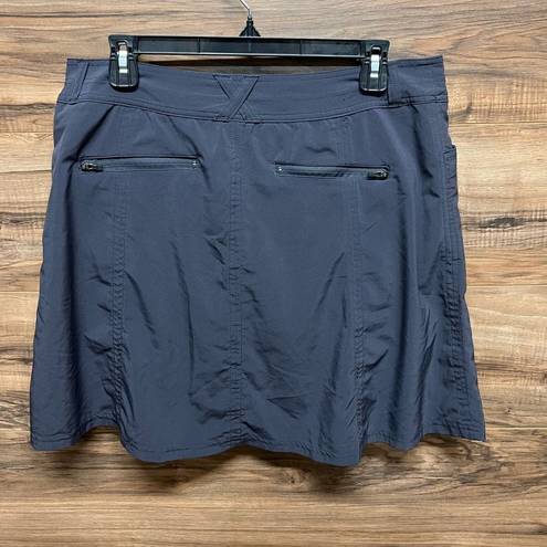 L.L.Bean  blue skort 12