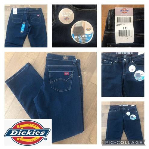 Dickies NWT  Stretch Relaxed fit jeans size 8 r