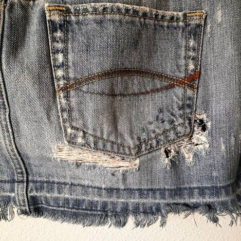 Abercrombie & Fitch Vintage Label  Mini Denim Skirt