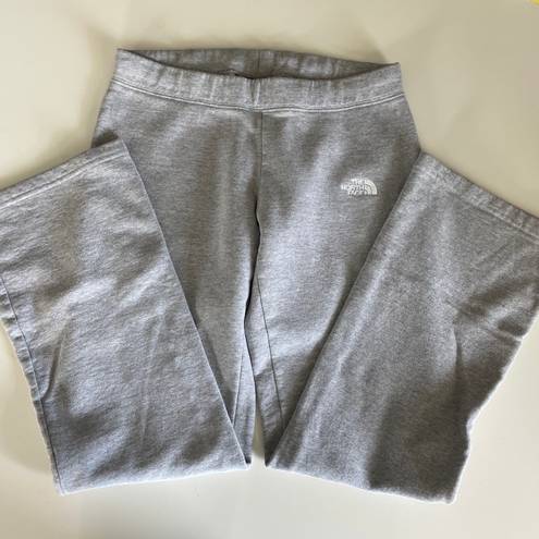 The North Face grey fleece women’s sweatpants