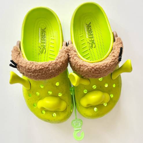 Crocs  Limited Edition Dreamworks Shrek Green Classic Slip In Clogs Size 7