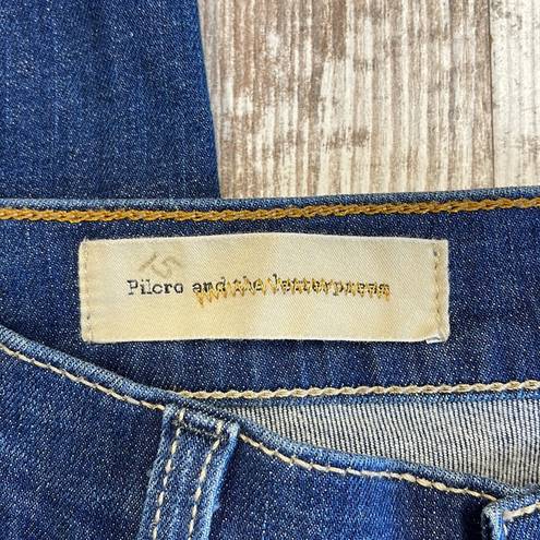 Pilcro and the Letterpress  by Anthropologie Serif Fit Skinny Jeans 25