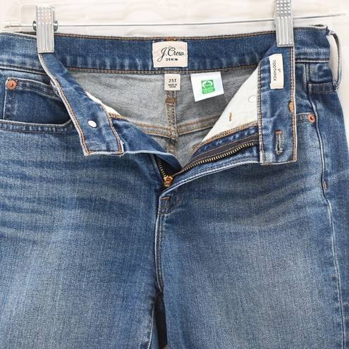 J.Crew  9" Toothpick Skinny Jean Size 25 T Mid Rise