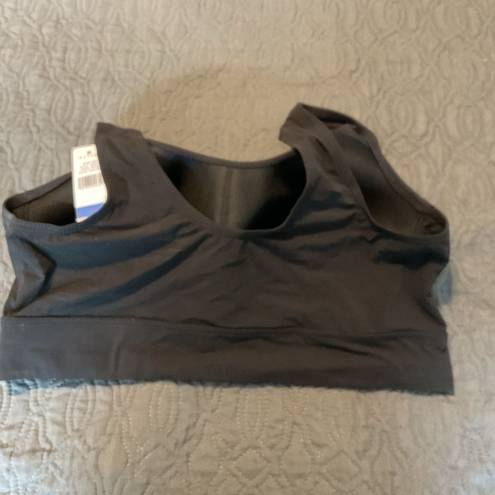 Natori  Bliss Flex Wireless Contour Black Bralette Size XL