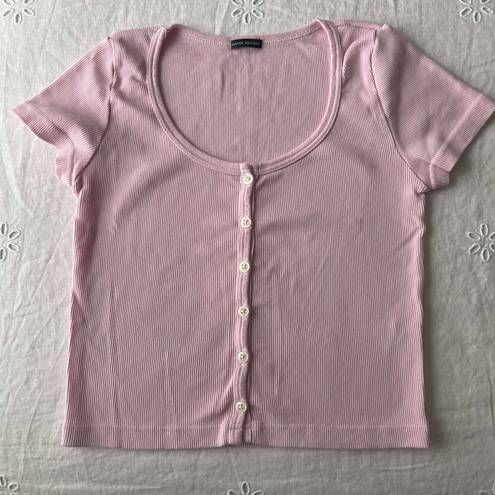 Brandy Melville Pink Zelly Top