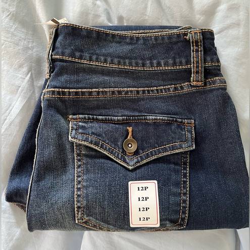 St. John’s Bay NWT:  bootcut leg 12 petite jeans