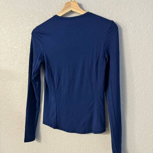 Oner Active  NWT Mellow Soft Long Sleeve Top Blue size medium