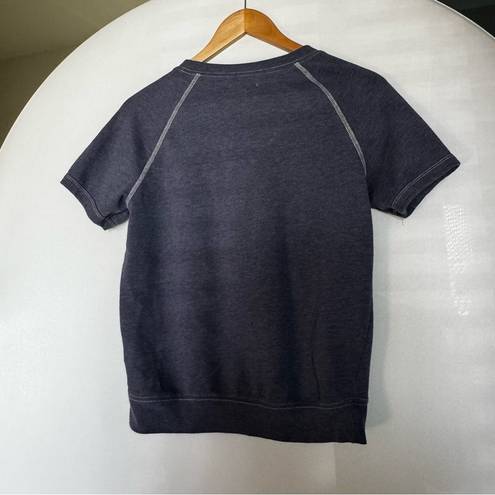 Grayson Threads Grayson/Thread blue short sleeve sweatshirt XS