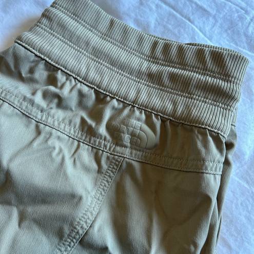 The North Face  tan hiking/outdoor shorts