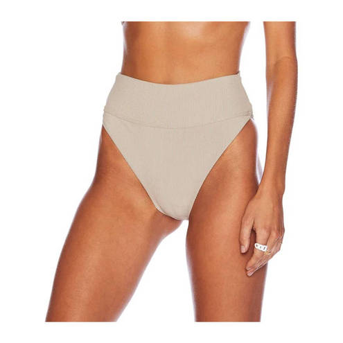 Beach Riot  x Free People Highway Bikini Tan Ribbed Bottom Size Small