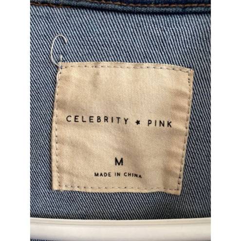 Celebrity Pink  women’s medium denim jacket