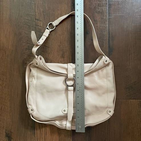 DKNY  peach/nude leather shoulder bag