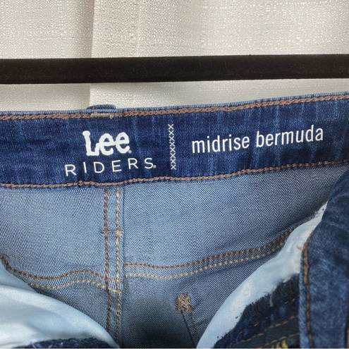 Riders By Lee Lee Riders Regular Fit Midrise Bermuda Short Sz.14 NWT