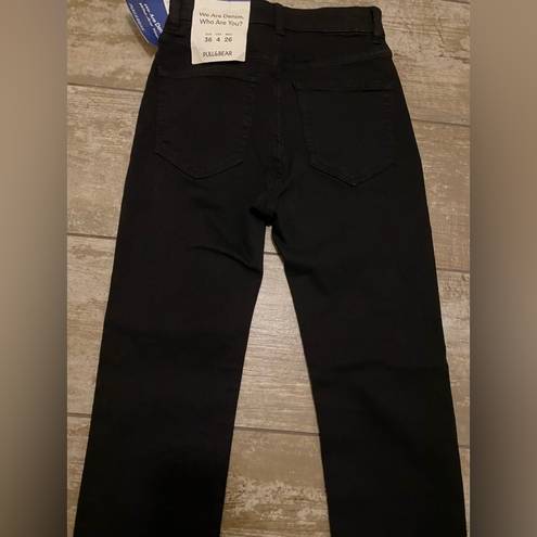 Pull & Bear  Black Skinny High Waist Jeggings. NEW