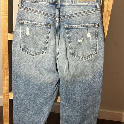 Cello  Light-Washed Distressed Raw Hem Jeans size 3