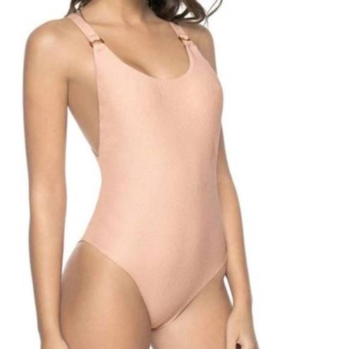 PilyQ NWT  Pink Sands Hailey One Piece