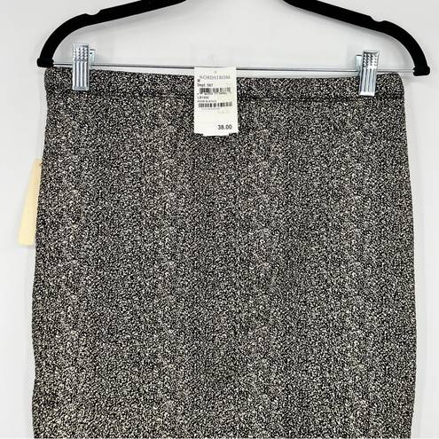 June and Hudson 🆕 NWT  High Waisted Pencil Skirt Sparkle Shiny Shimmer Party Large