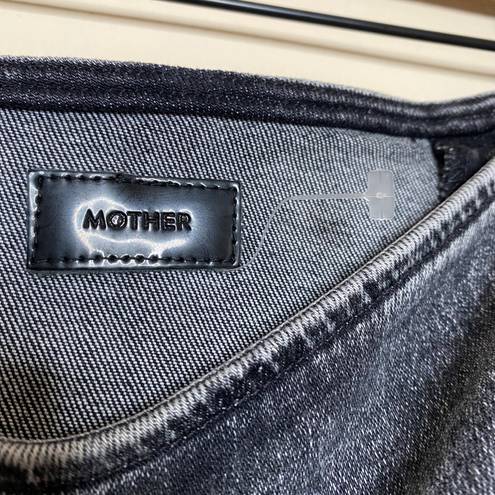 MOTHER Denim NWOT MOTHER Ruffled Denim Mini Skirt