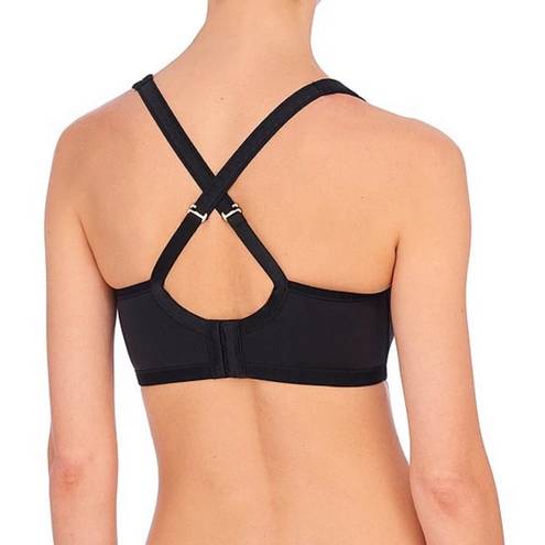 Natori  Yoga Convertible Underwire Sports Bra, Black, 36C