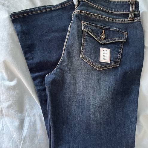 St. John’s Bay NWT:  bootcut leg 12 petite jeans