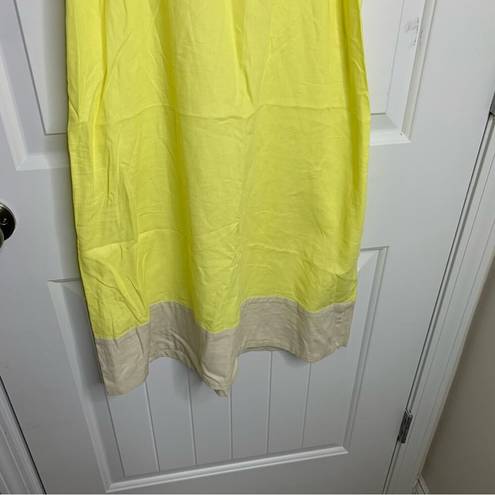 Patagonia  neon yellow sleeveless seahurst dress size 2 athleisure beach vacation