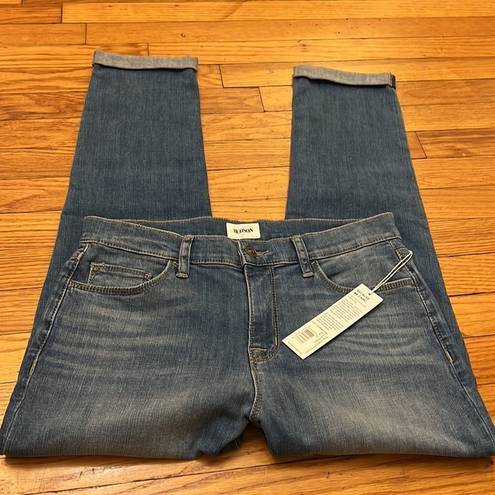 Hudson Jeans NWT HUDSON Natalie Mid-Rise Slim Boyfriend Jeans size 27”