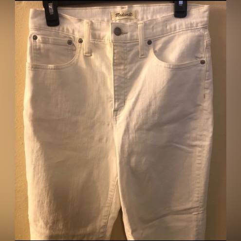 Madewell white jeans Size 29
