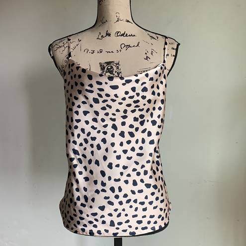 Lovers + Friends  Rhode Leopard Print Cami Sz Small