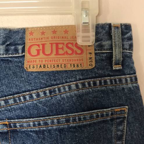 Guess Vintage  high waisted bootcut denim jeans ladies size 29